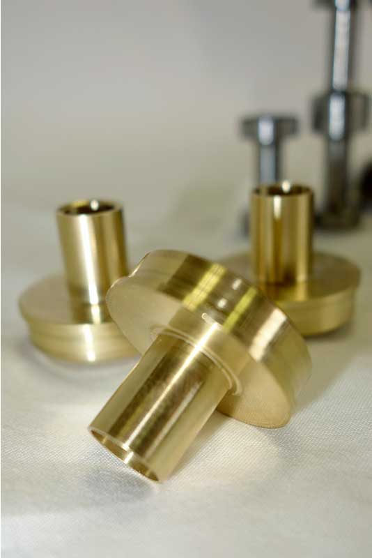 Cutting brass adapters is a breeze with Tormach CNC