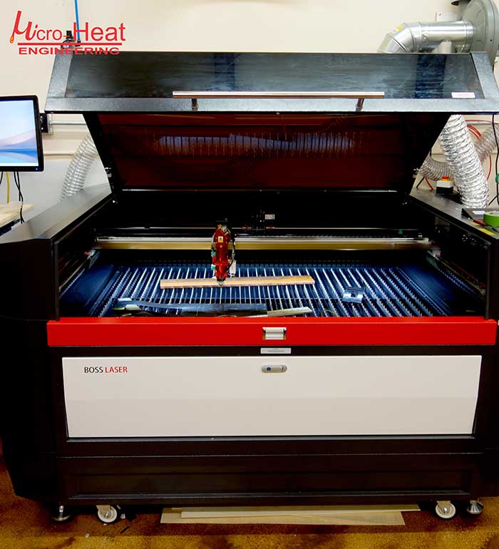 Laser Cutter Engraver Machine Shop Albuquerque micro-Heat Engineering