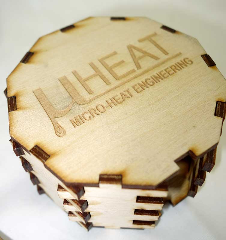 Laser cutting and engraving in wood